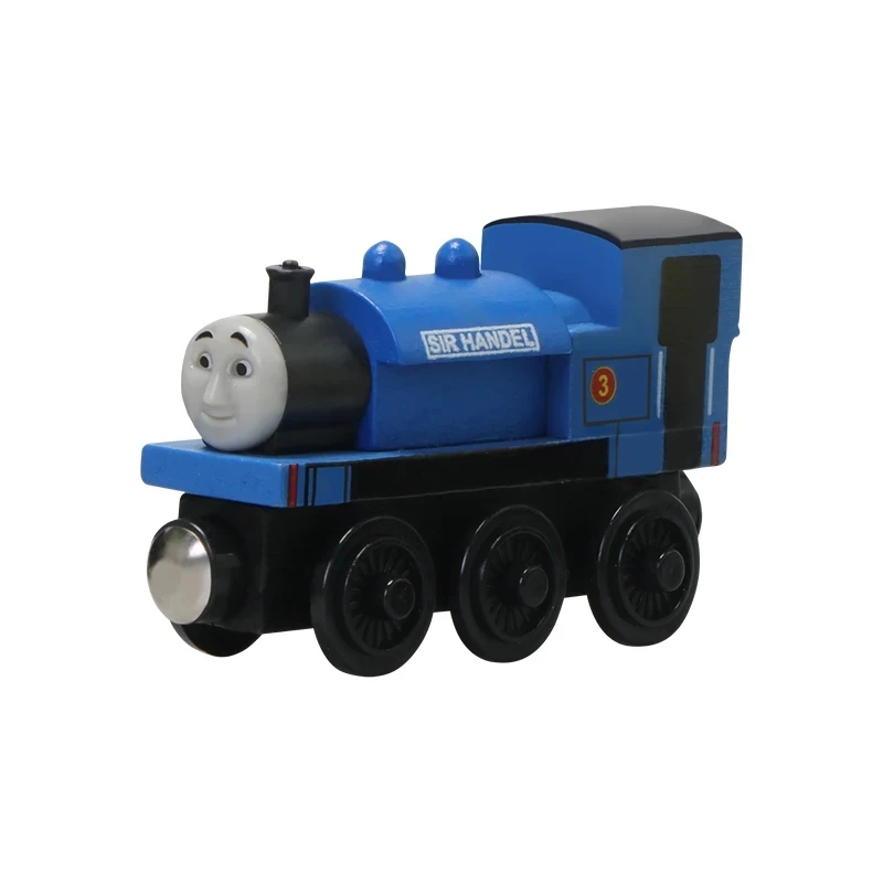 Thomas and His Friends Wooden Train Magnetic Edward Handel Molley Train Rail Model Toy Educational Toys Children Birthday Gifts