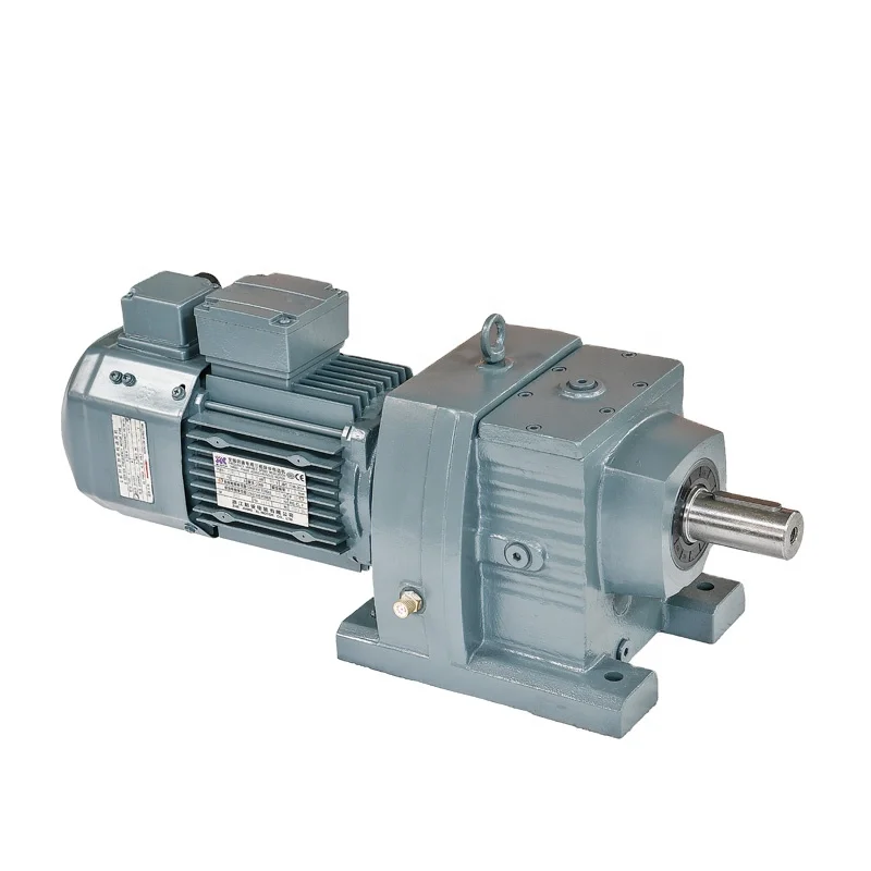 Electric Motor Reduction reduce gear Gearbox, helical gear motor reducer price