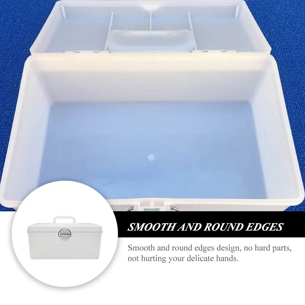 

Portable Mahjong Box Large Capacity Plastic Storage Mahjong Holder Household Organizer Practical Storage Case