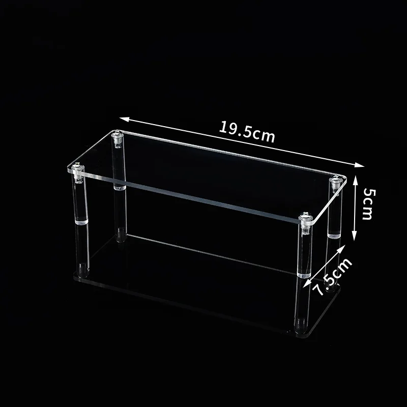 Helder acryl displaystandaard voor anime figuren cupcake plank organisator desserts houder juwelen display stijgbuizen standaard parfumstandaard