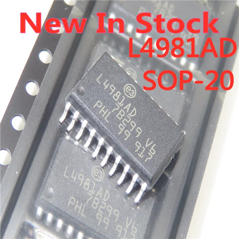 5PCS/LOT L4981AD L4981AD013TR L4981 SOP-20 power management chip In Stock NEW original IC