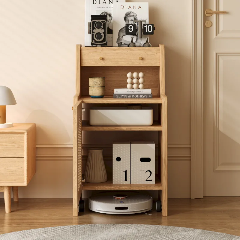 Living Room Sweeper Robot Shelf Narwal Storage Cabinet Kovos Stone Shelf