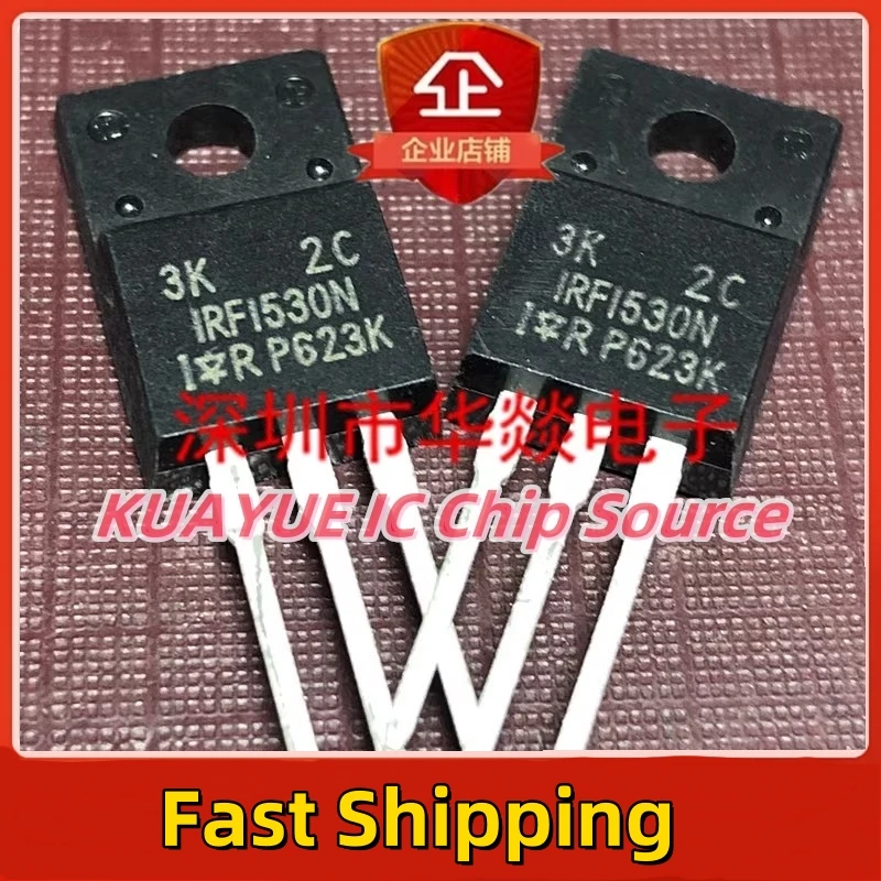 10PCS-30PCS/ IRFI530N   TO-220F 100V 12A  Fast Shipping Quality Guarantee