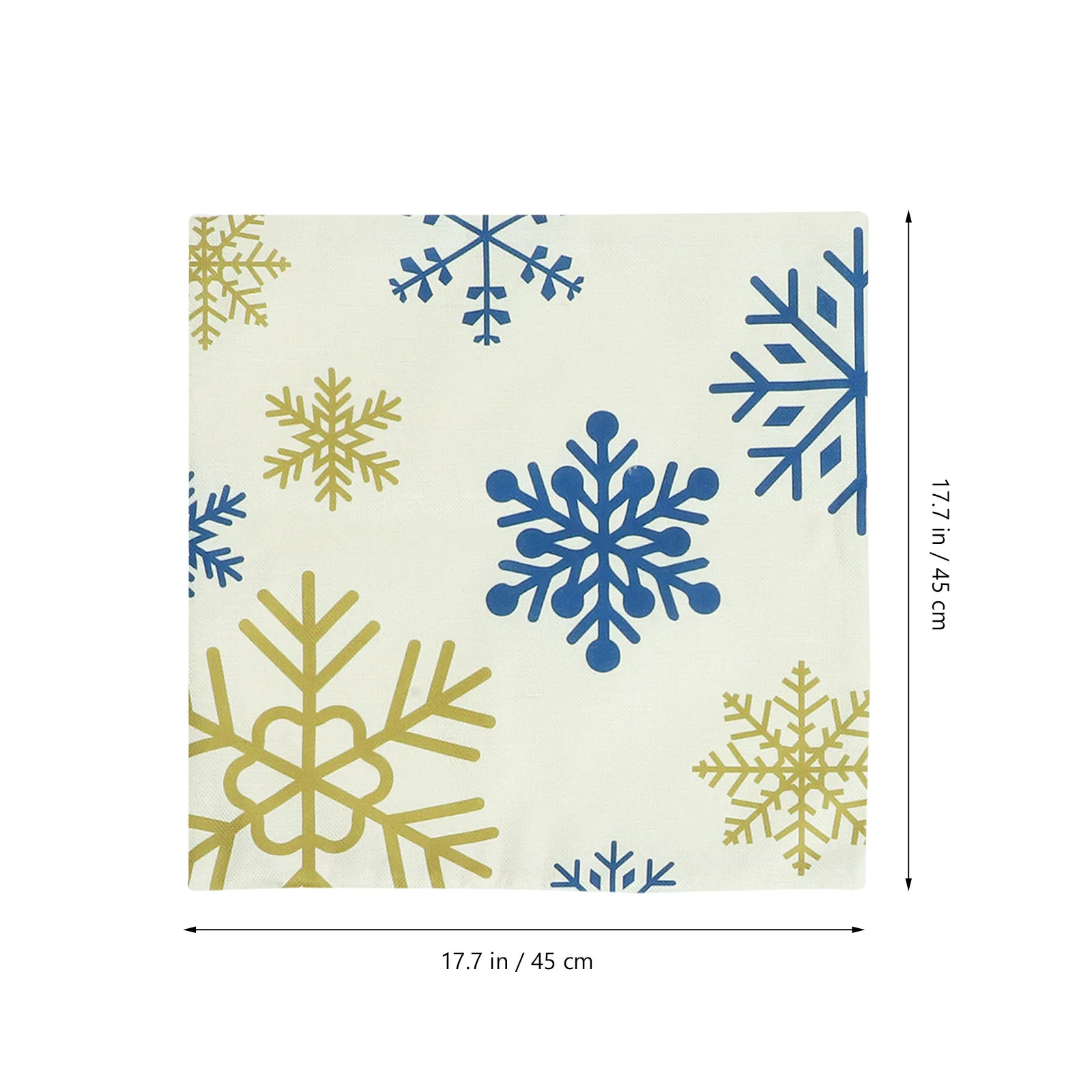 4pcs Christmas Pillow Covers 18X18 Farmhouse Decorative Cushion Case Sofa Bed Holiday Xmas Throw Pillows Home Winter Decorations