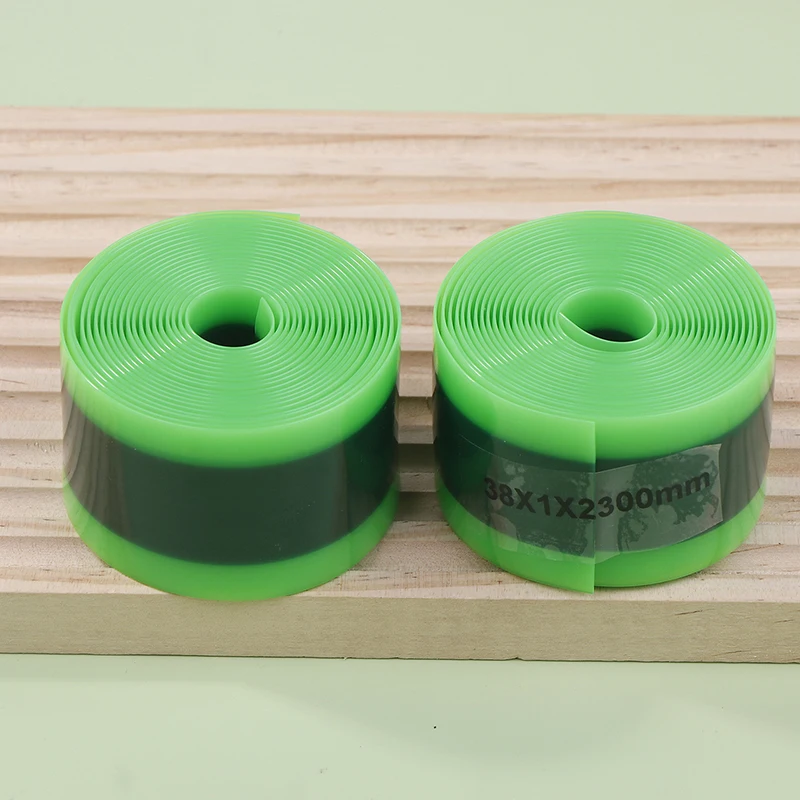 

2 рулона 38*1*2300 мм, вкладыш для велосипедных шин, внутренняя трубка, плоская защита для велосипеда, прочная защита от проколов шин, аксессуар для велосипеда