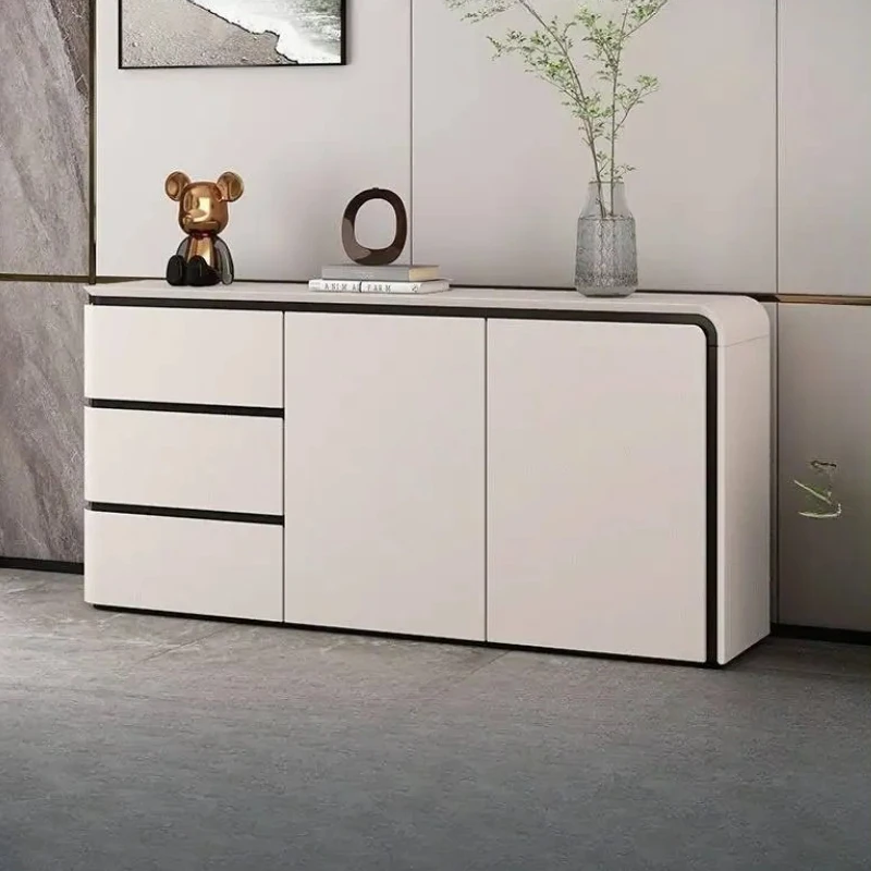 

Luxurious New Style Living Room Cabinets Natural Waterproof Weird Modern Cabinets Drawers Storage Armoire De Rangement Furniture