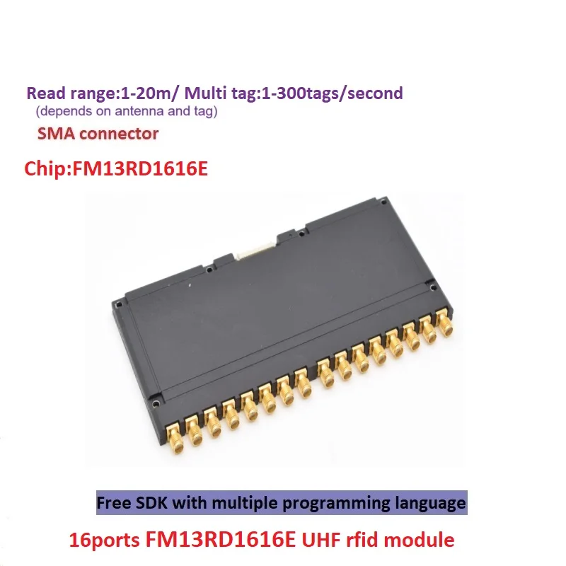 Module RFID UHF FM13RD1616E, lecture Stable longue portée, forte Anti-interférence, Identification multi-étiquettes rapide