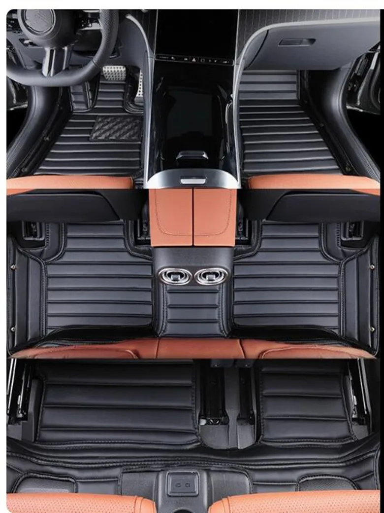 

Custom special car floor mats for Mercedes Benz GLB 35 AMG 7 seats 2025-2020 Gooq quality Rugs waterproof carpets for GLB35 2024