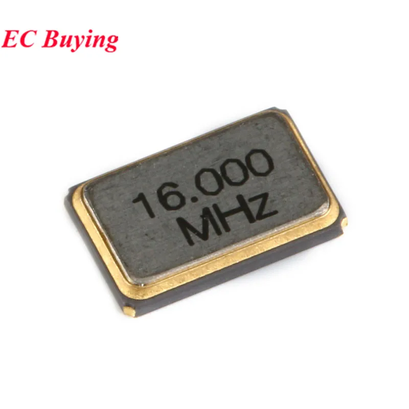 10pcs 5032 SMD Passive Quartz Crystal Oscillator 8mhz 12mhz 16mhz 20mhz 22.1184mhz 24mhz 25mhz 27mhz 8.000 12.000 16.000 25 mhz
