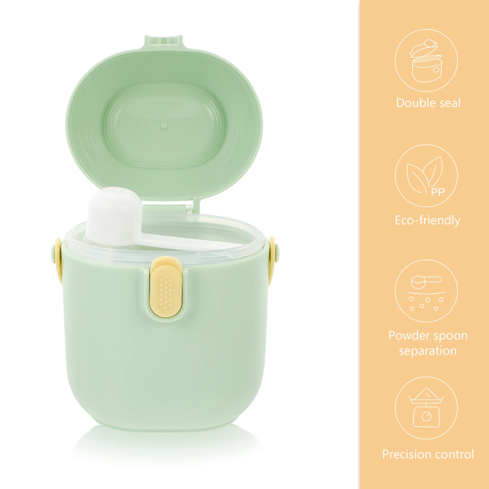 

Thickened Leakproof Baby Formula Holder Milk Powder Storage Box Spoon Snacks Container Sealed Case Infant Food Hygienic