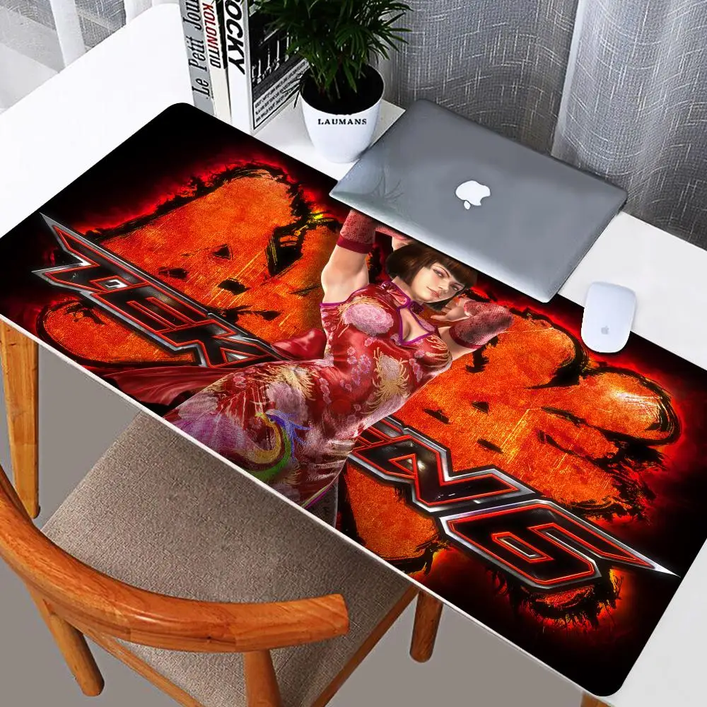 Luxury Tekken Fashion Cool Mouse Pad Large Anime Desk Mat Luxury Desktop Cartoon Gaming Gamer Keyboard Office Computer Cushion