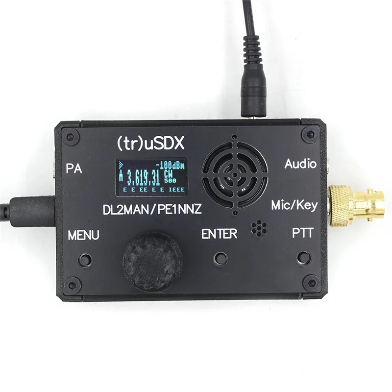 

Низкочастотный трансивер Tr-USDX, двухканальный QRP, поддержка SDR, 5-диапазонный коротковолновый комплект