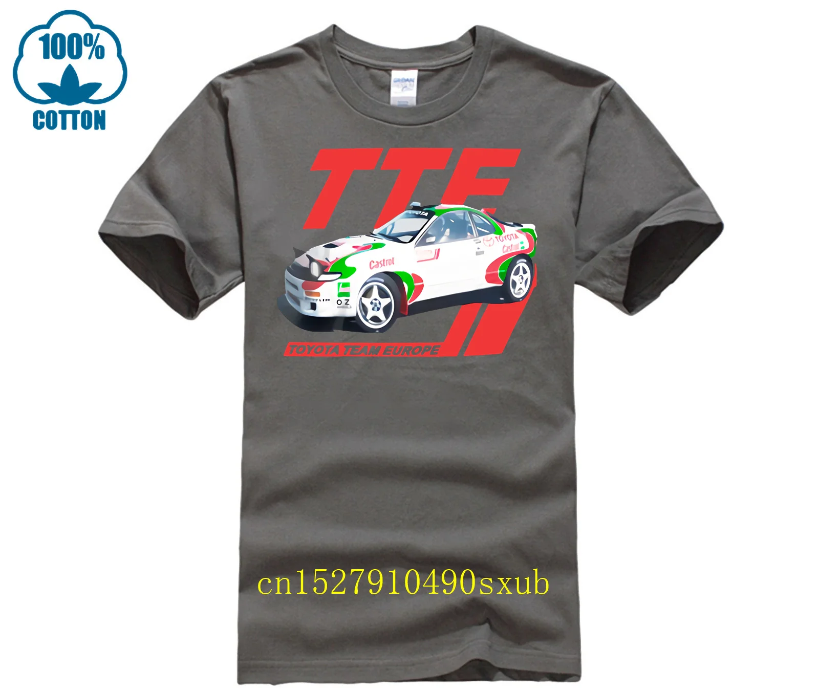 Celica GT Four Rally T Shirt White or Gray ST185 WRC JDM Summer Print Black T Shirt Clothes Popular Shirt Cotton Tees