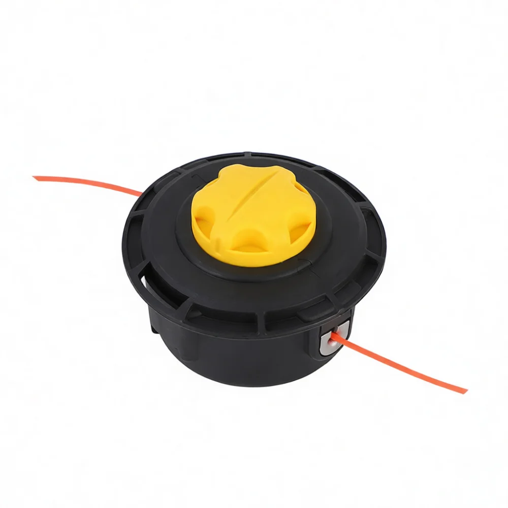Heavy Duty Lawn Mower Trimmer Head Universal Aluminum Eater Attachment Replacement Easy Load Cutting Line System