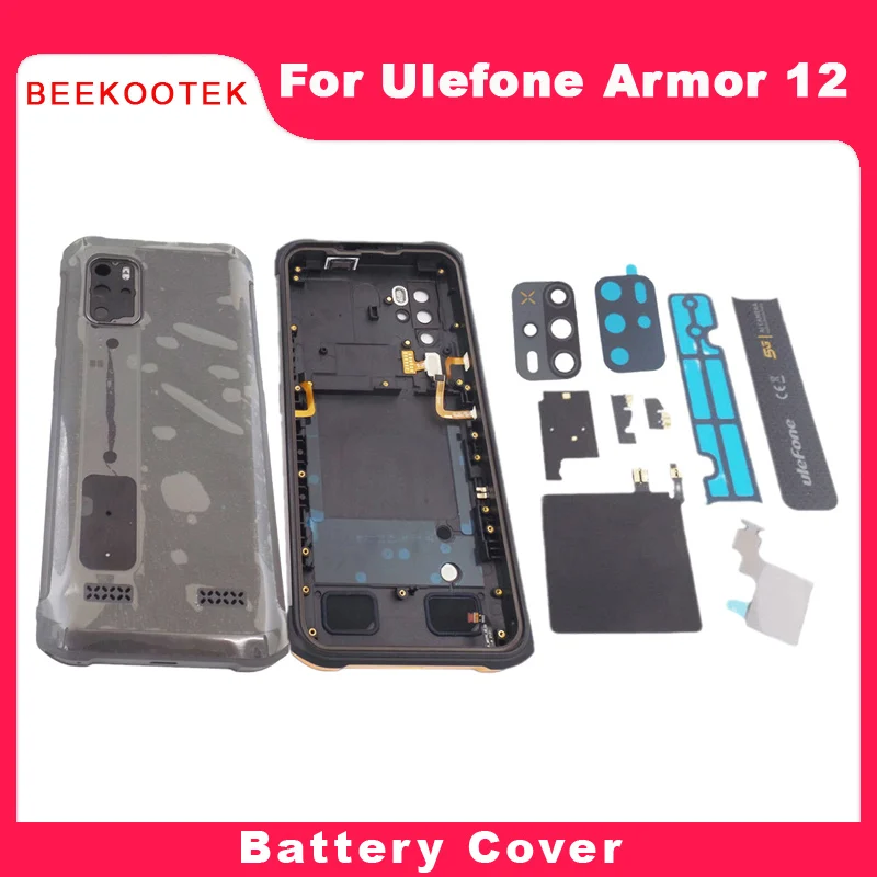 

New Original Battery Back Cover Receiver Right Left Decoration Part Lens NFC Repair Replacement Accessories For Ulefone Armor 12