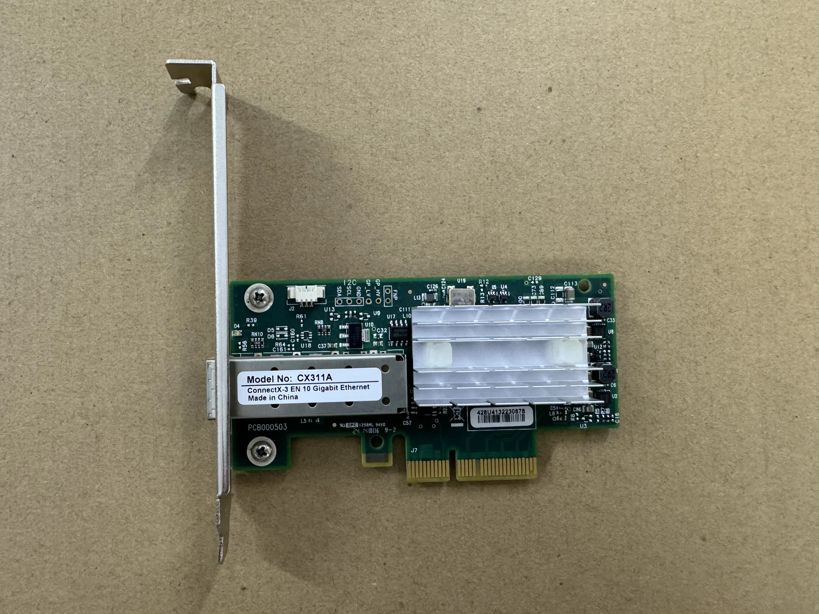 

Mellanox MCX311A-XCAT 10G ConnectX-3 CX311A 10-гигабитная оптоволоконная сетевая интерфейсная карта