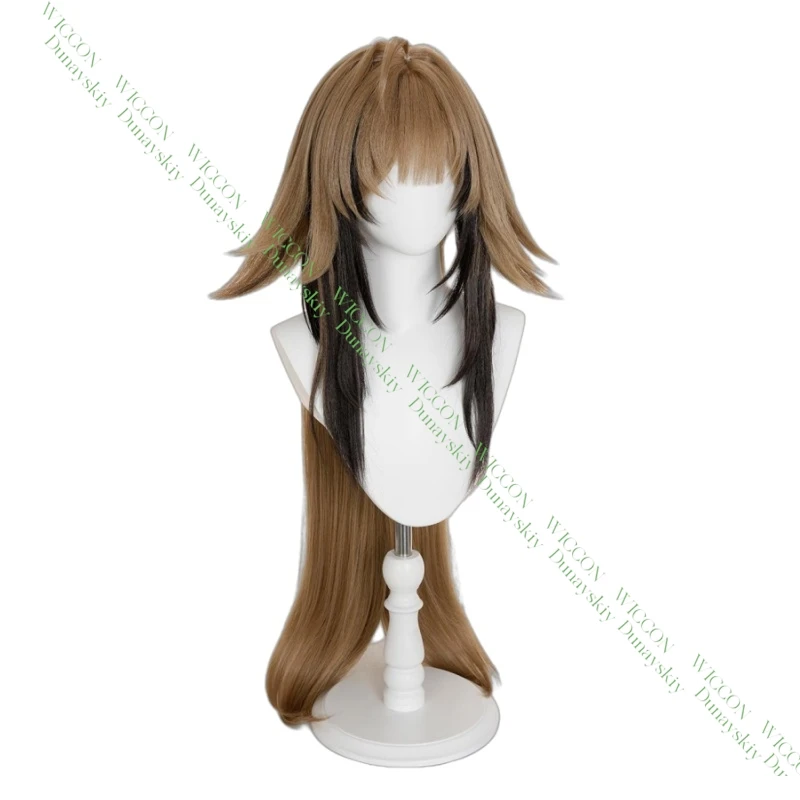 Peruka Cosplay Ye Shiyuan Anime Zenless Zone Zero ZZZ Inspirowana Peruką z Gry Akcesorium do Kostiumu na Halloween i do Odgrywania Ról