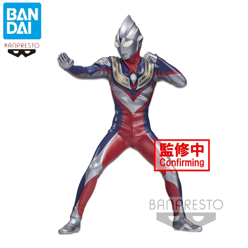 

Bandai Anime Banpresto Ultraman Ultraman Tiga Popular Hand-made Toys Action Figures Anime Figure Model Holiday Gift 1:144 18cm