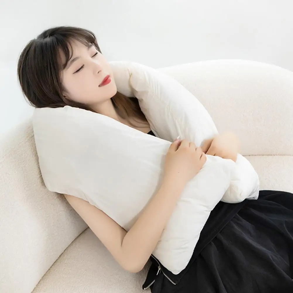 وسادة قطنية بعقدة طويلة معقودة لغرفة النوم، وسادة زخرفية على شكل فيونكة ناعمة الملمس لغرفة النوم ومكتب النوم والسيارة #1