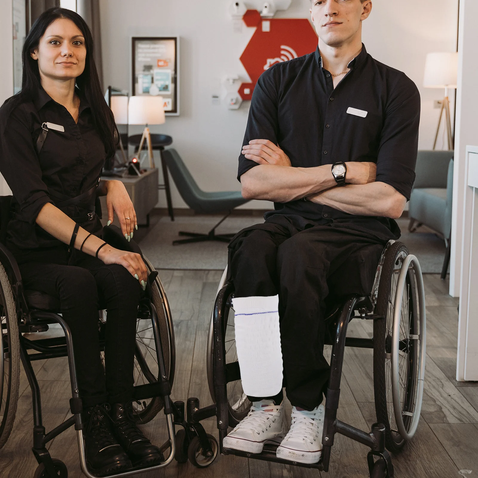 

2Pcs Elastic Catheter Fixation Straps Durable Urine Bag Leg Bands Adjustable Comfortable Universal Fixing Bands