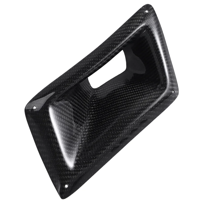 

Хорошая левая сторона, настоящая доска из углеродного волокна, передний бампер автомобиля, вентиляционное отверстие, накладка на воздуховод для Nissan 350Z Z33 2003-2009