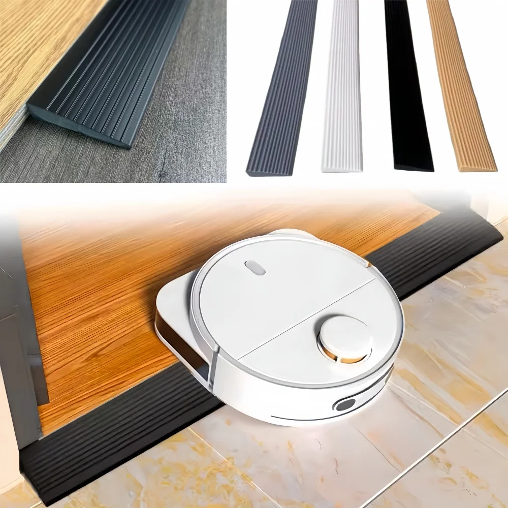 

1 шт. многофункциональная накладка-пандус 80смX5.5см - самоклеящаяся, прочная, противоскользящая, подходит для роботов-пылесосов, тележек