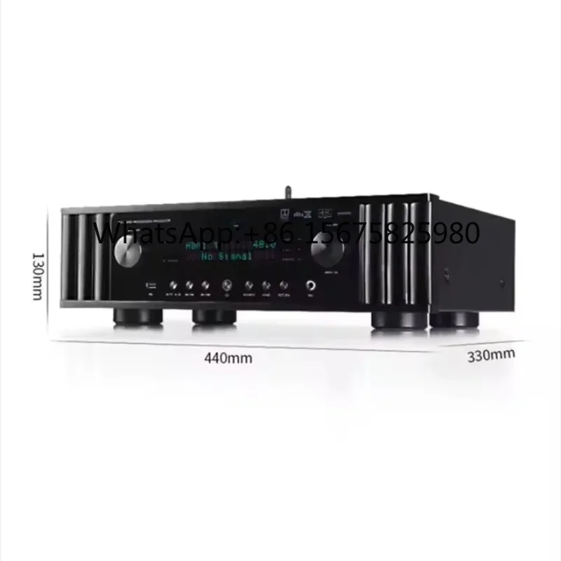 AD-7300HD Audio Decoder 7.2.4 4K BT APP Control U Disk TF Card