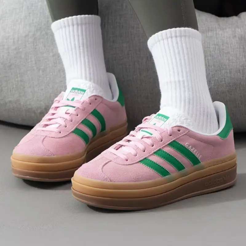 حذاء رياضي نسائي من adidas Originals GAZELLE BOLD بسيط ومتعدد الاستخدامات ومتينIE0420