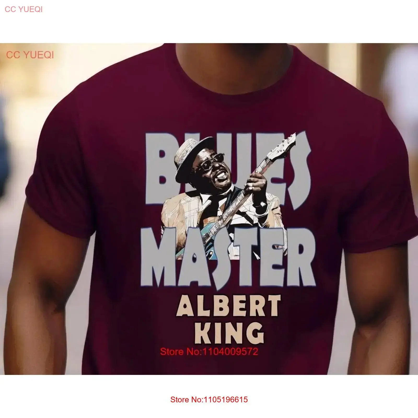 

Albert King blues music T Shirt celebrates the brilliance of one original Masters vintage Washed fashion designer clothes