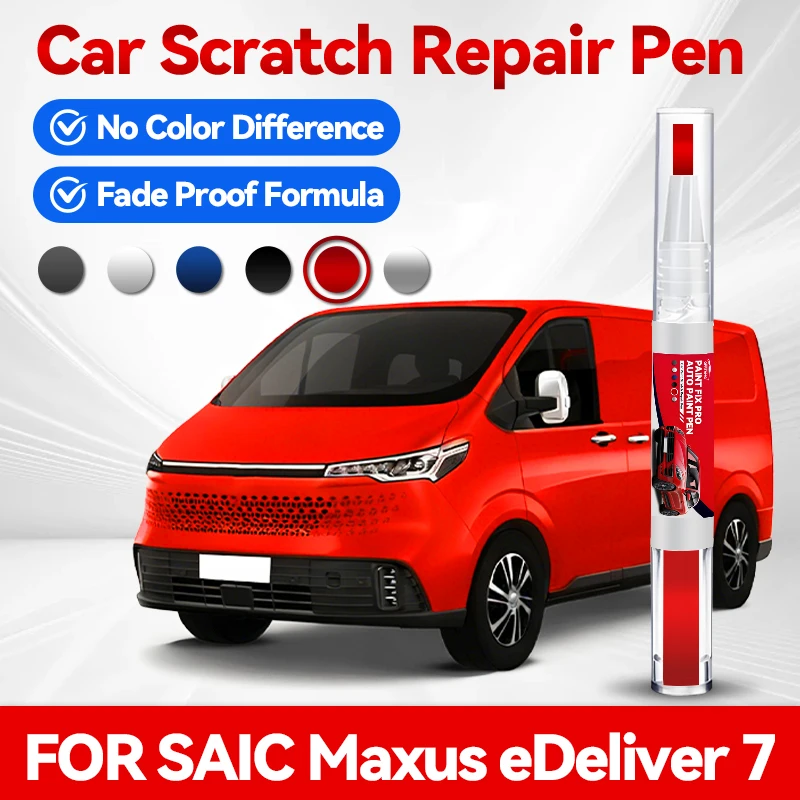 

Ручка-карандаш для подкраски колесных дисков 2026 Hot Wheel, средство для удаления царапин, аксессуары для авто DIY для SAIC MAXUS EDeliver 7 Black Gala