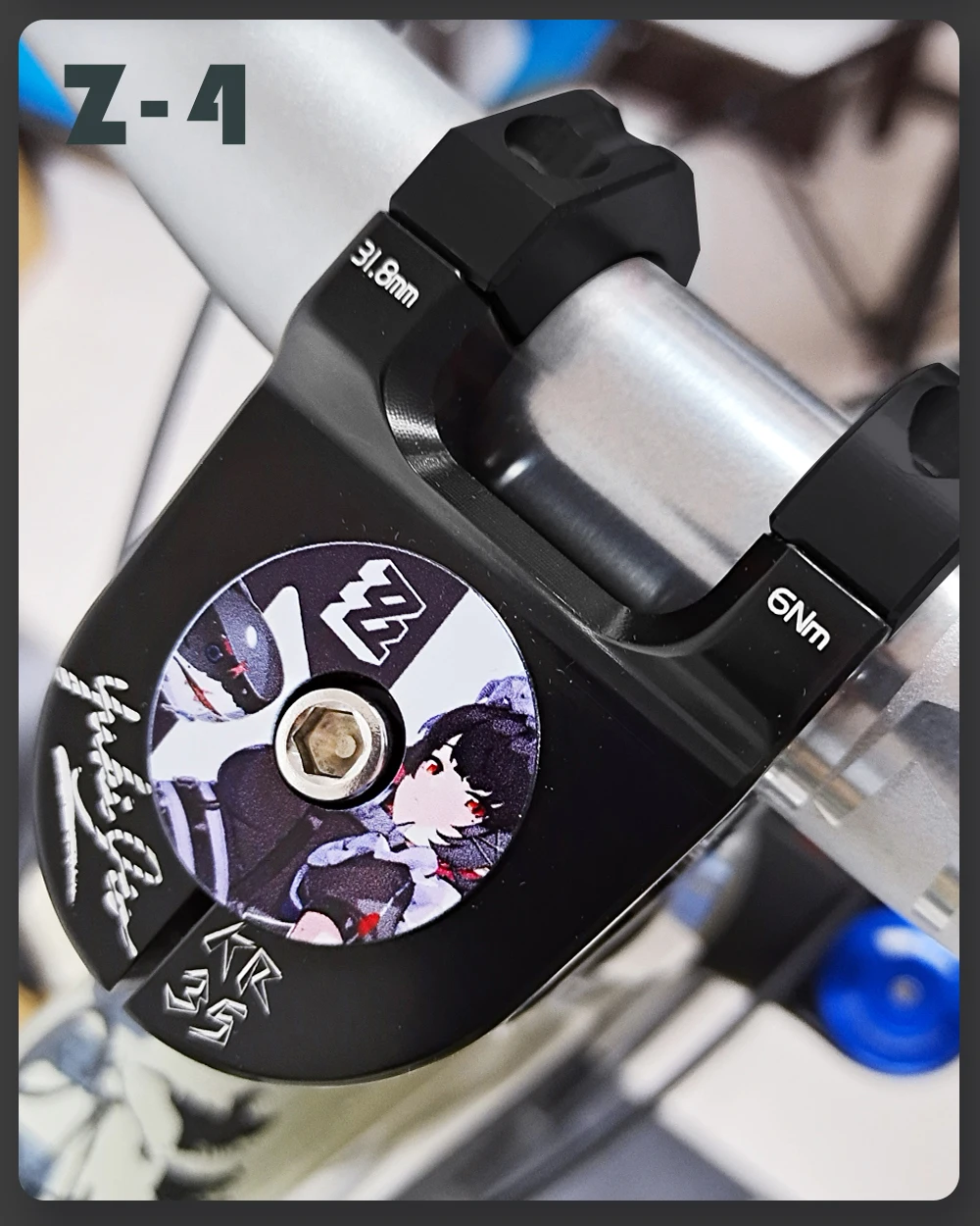 KRSEC ZZZ Headset-Topcap aus Aluminiumlegierung für Fahrräder, kompatibel mit allen Rennrad- und MTB-Vorbautypen mit 1-1/8 Zoll Gabelschaft – Detail 11