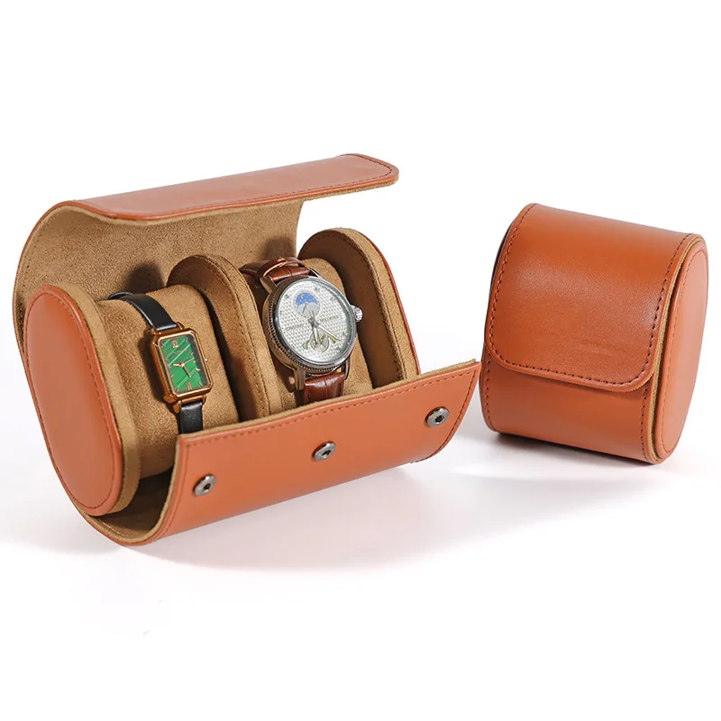 Modische Leder-Uhrenbox mit 1/2/3 Fächern, Tragbare Aufbewahrung für Rolexlitbreas Santos Omg Mechanische Quarz-Uhren, Staubdichte Box – Detail 17