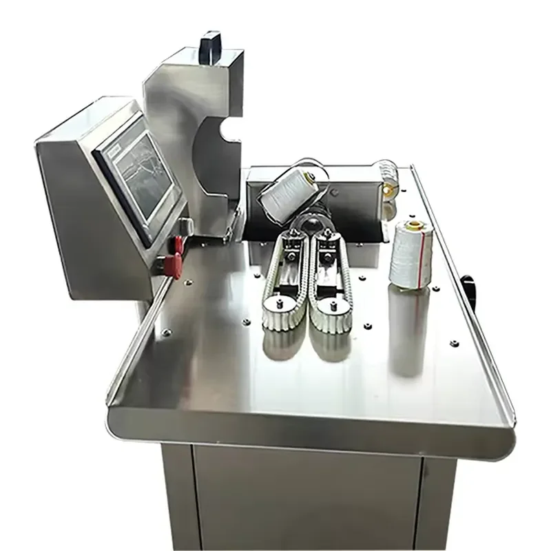 Electric Pork Sausage Binding Machine Stuffing and Jointing Sausage Casings Binding Machine Sausage Making Machine Production