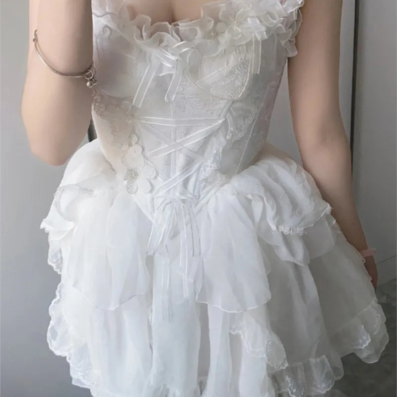 

Female Birthday Little Dress Adult Seaside Holiday White Tulle