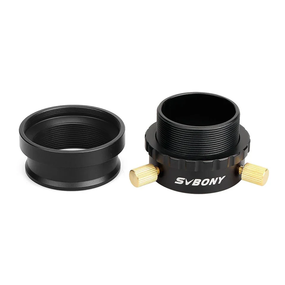 Imagem -06 - Adaptador de Telescópio Svbony M42x075 para Adaptador de Focalizador Refletor de 125 Polegadas