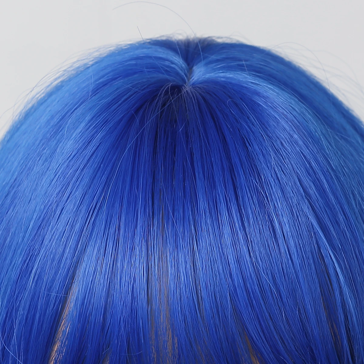 TINY LANA Blau Lockige Medium Synthetische Perücken mit Pony Kurze Bob Cosplay Natürliche Welle Perücke für Frauen Afro Hitze Beständig haar