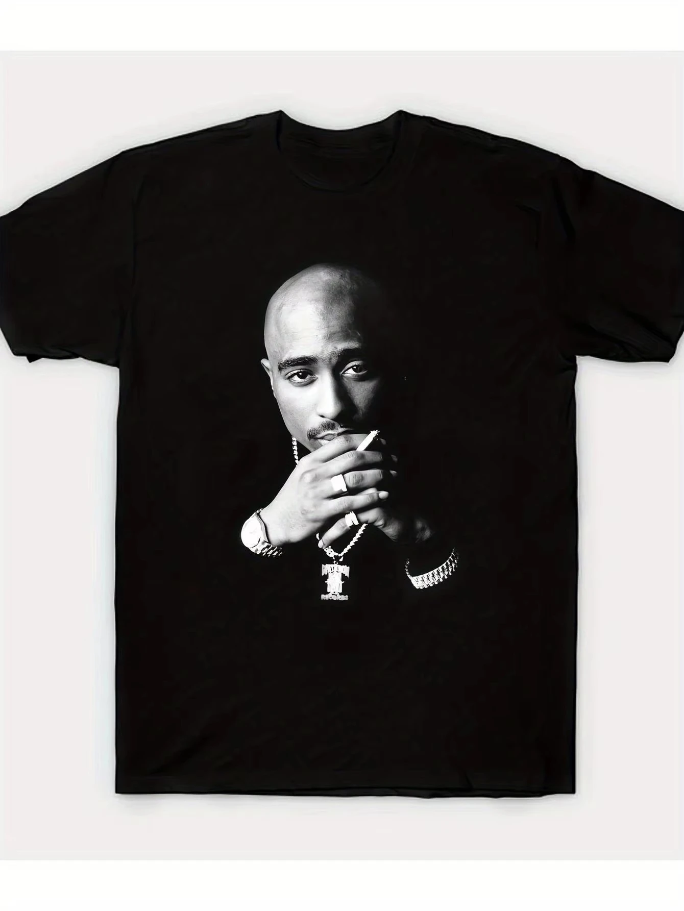 

Men Clothing Men T Shirts Unisex Black Cotton Graphic T-Shirt Relaxed with Vibrant Print Design Comfortable Breathable Perfect