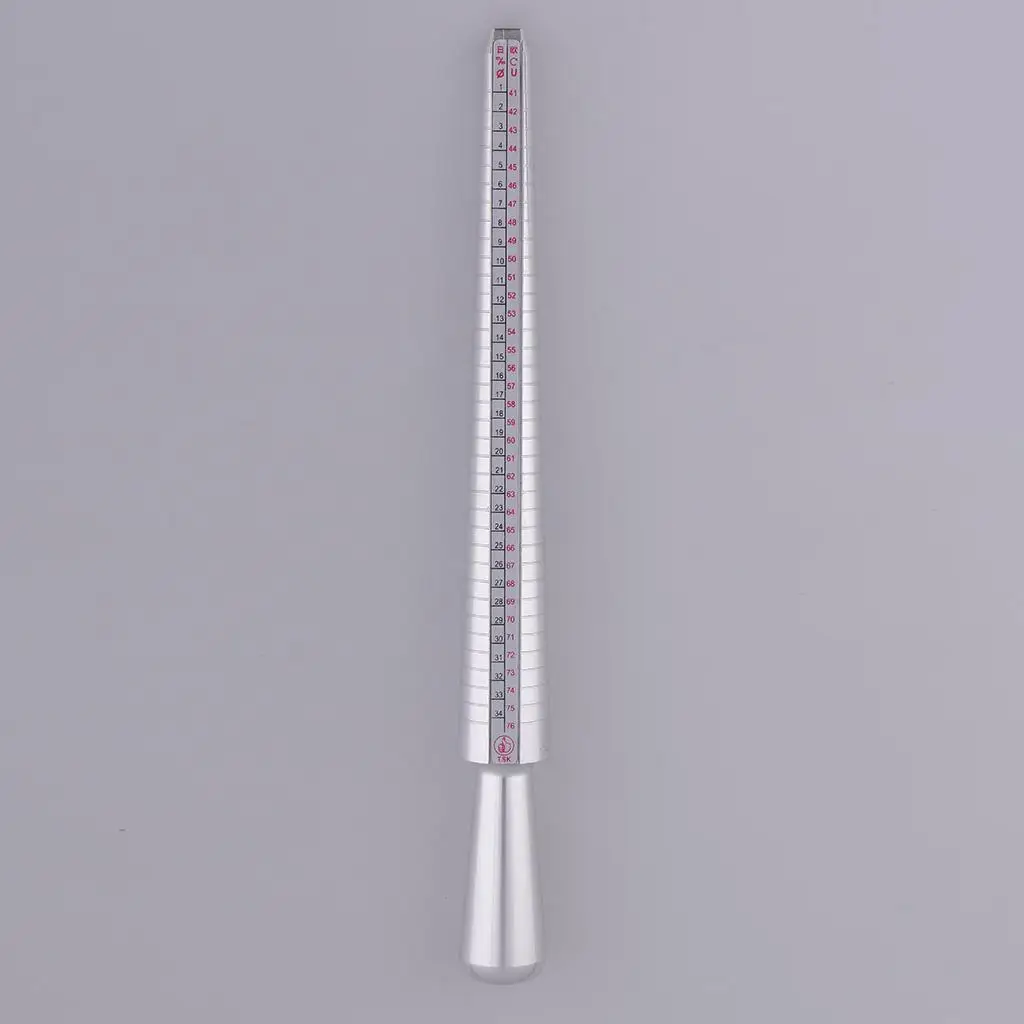 Double side 4 scales Personalize Ring Design Supply Standard Jewelry Ring Design Making Tools Ring Sizer Mandrel