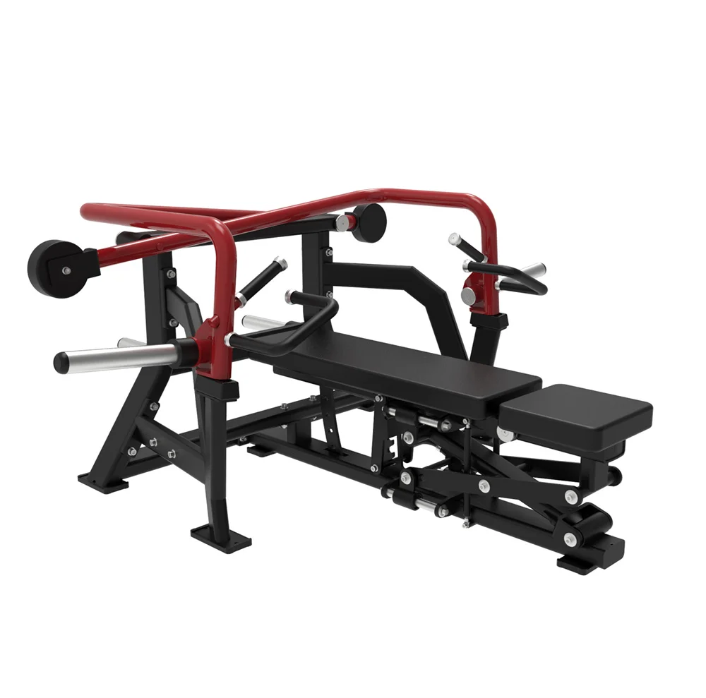 

Plate Loaded Commercial Crossover Multi Bench Press Machine with Safety Features for Chest Training 1.6T Capacity
