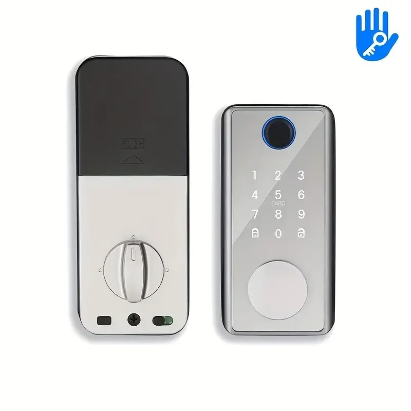 CIEPOJIT Smart Deadbolt Lock Keyless Entry Door Lock with Smart Keypad  Fingerprint Door Lock APP Unlock with TTLOCK