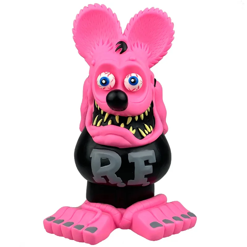 

Rat Fink 33cm Classic Original Vinyl Model Doll Ornament Premium Edition Rf Crazy Mouse Large Statue Gift Toy Collection Figure