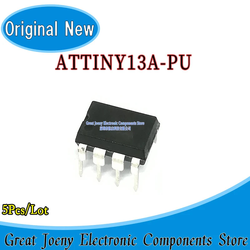 

(5piece)100% New ATTINY13A-PU ATTINY13A PU DIP-8 Chipset Bulk Best Price Plastic Casing