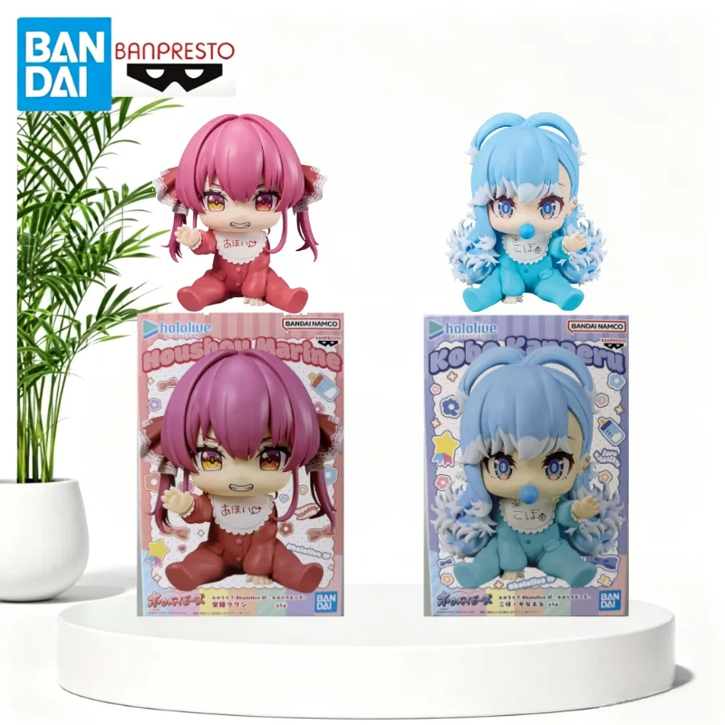 Оригинальные фигурки BANDAI BANPRESTO Hololive Kobo Kanaeru/Houshou Marine IF Holo Babies 13 см, аниме-фигурки, украшения, игрушки, куклы, подарки AS