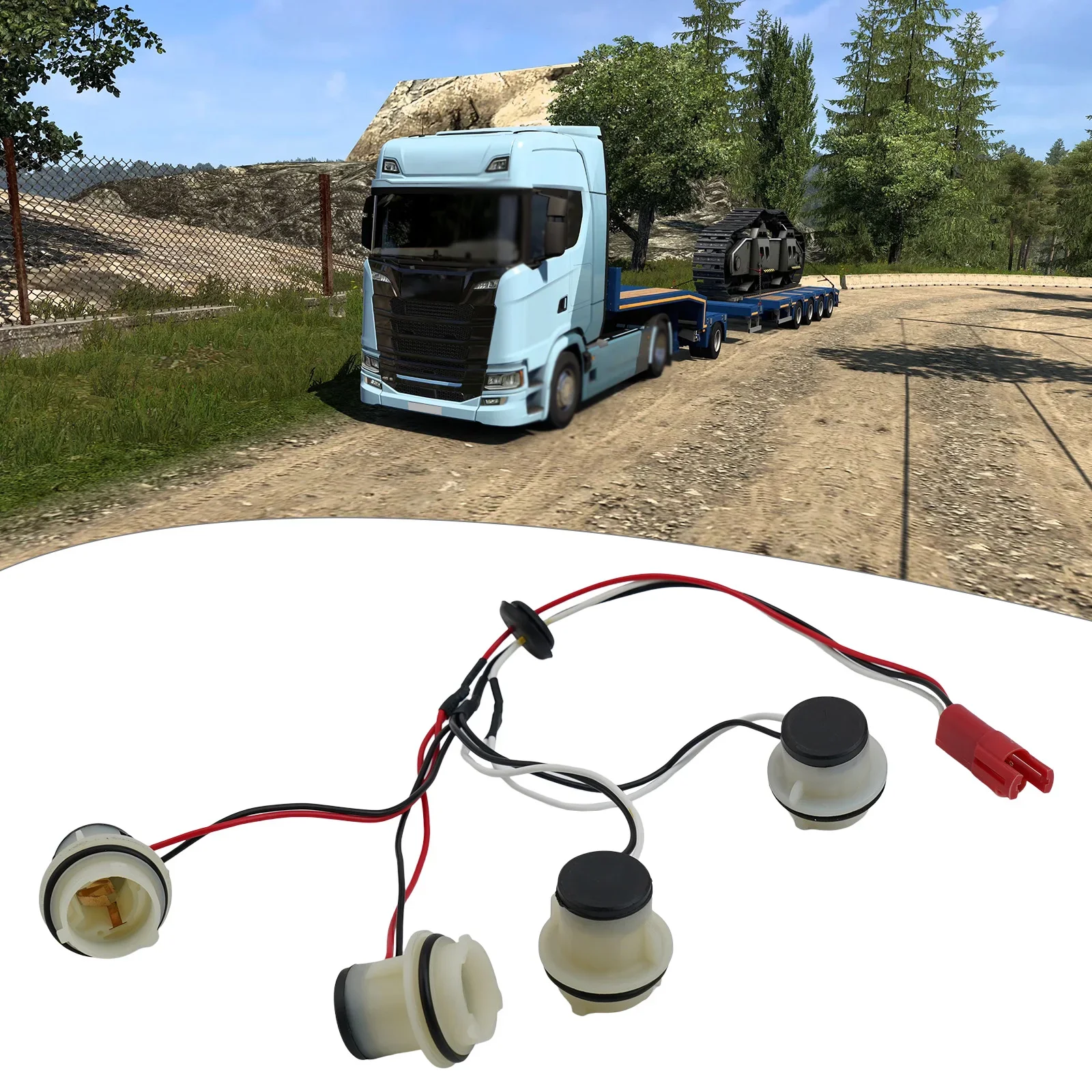 

Engineered WIRING Solutions Specifically Designed For Use With For SCANIA Four Series Indication Systems ('95 '04)