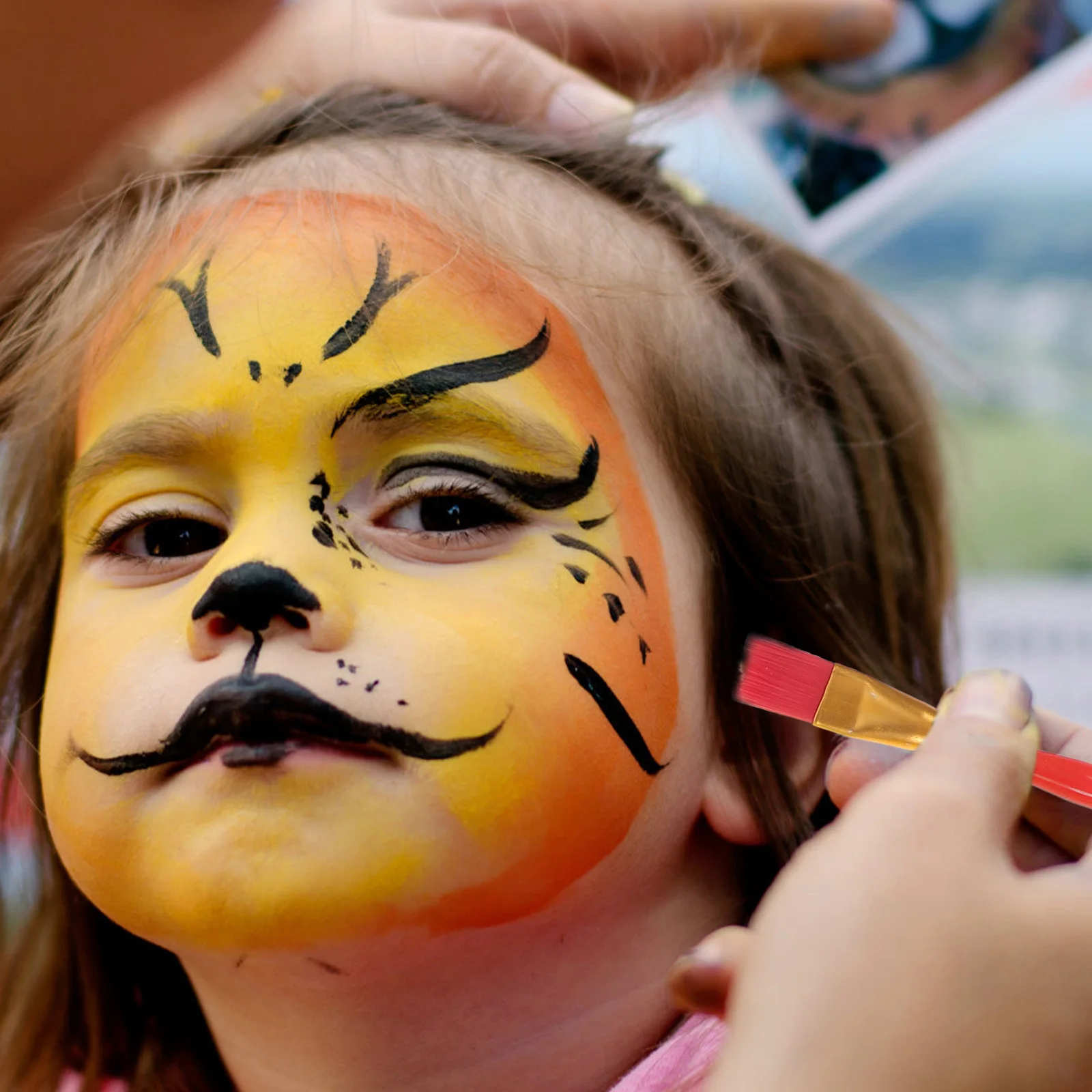 ชุดสีเพ้นท์หน้าและตัวเรืองแสงในที่มืด 1 ชุด สีปลอดภัย ใช้งานง่าย แห้งเร็ว ติดทนนาน สีนีออนเรืองแสง สำหรับแสงยูวีและแสงแบล็คไลท์