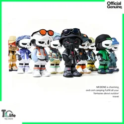 Mr.Bone 4th Generation Camping Series Blind Box Trendy Toys Mystery Box Anime Figures Desktop Model Designer Doll Suprise Gifts