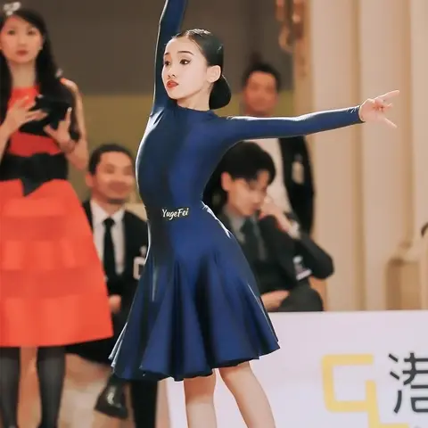 8 best sales लैटिन नृत्य पोशाक प्रतियोगिता - №6