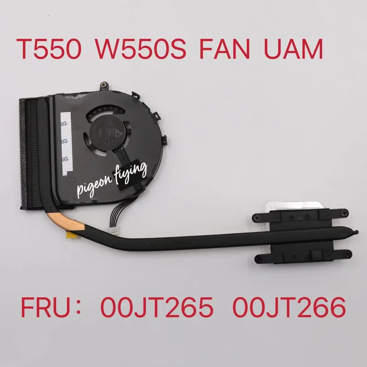 for  Lenovo Thinkpad  T550 W550S Notebook Integrated Graphics Card CPU Cooling Fan  FRU 00JT265 00JT266