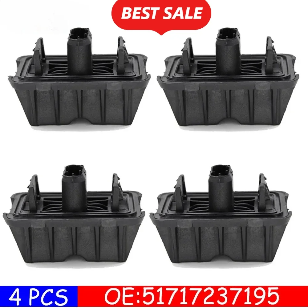 

4pcs Jack Pad Under Support Pad Lifting Car 51717237195 for BMW 1 3 5 6 7 series X1 E81 E82 E90 F10 F13 F01 F10