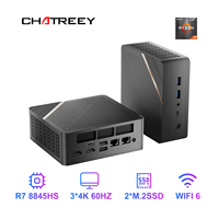 AMD R7 8845HS 780M Chatreey AN4 Mini PC Gaming Desktop Computer with WiFi 6/Bluetooth 5.2/HDMI/USB 4.0